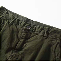 Pantalon cargo tactique ample et élégant pour homme, 100 % coton Rip-Stop 240g, tricoté, écologique, respirant, pour l'hiver et les activités de plein air, taille basse