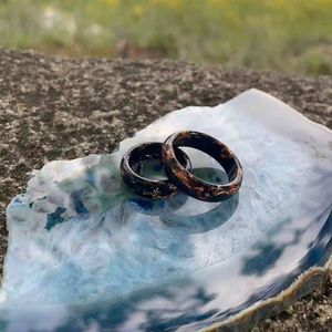 แหวนเรซิ่นอะคริลิกรูปทรงกลม แหวนทำมือ แหวนแห่งความรัก เครื่องประดับสำหรับงานปาร์ตี้ผู้หญิง ขายส่งราคาดีที่สุด - Product Image 1