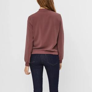 Custom Made <b>Women</b> Bomber <b>Jacket</b> Nylon <b>Lightweight</b> Streetwear Fashion Casual Outerwear OEM Factory Manufacturer - Product Image 5