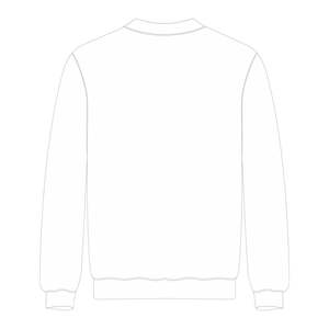 The Links Incorporated Sudadera de algodón blanco con bordado de chenilla blanca Ropa de organización cívica y profesional negra - Product Image 3