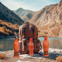 Bouteille d'eau en argile de qualité supérieure (1L) | Fabriquée à la main et étanche