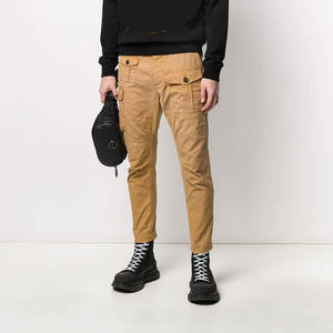 กางเกงคาร์โก้ผู้ชายสไตล์ใหม่ทันสมัย กางเกงคาร์โก้ผู้ชายทรงเข้ารูป กางเกงคาร์โก้ลำลองผู้ชายใส่สบาย - Product Image 4