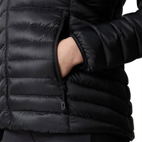Jaket ringan musim dingin, jaket luar ruangan wanita, jaket Puffer, mantel pakaian hoki berlapis bantalan empuk, jaket musim dingin ringan terlaris