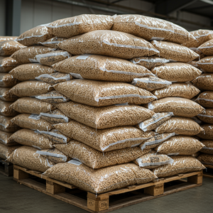 Granulés de bois de qualité pour une combustion intense, parfaits pour les acheteurs en gros, commande de matériaux biomasse naturels pour le chauffage industriel - Product Image 6