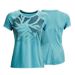 Camiseta estampada personalizada de precio barato para mujer, camiseta de sublimación transpirable de secado rápido para mujer, camisetas de talla de EE. UU. para mujer - Product Image 3