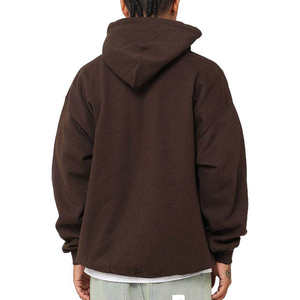 Sudadera con capucha con estampado de puff y logotipo personalizado para hombre - Product Image 4