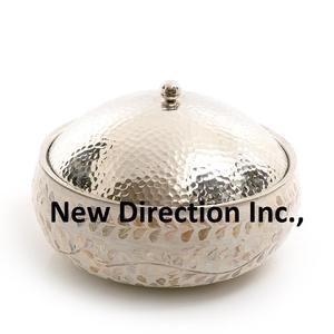 หม้อสแตนเลสเก็บความร้อนทรงกลมทำจากไม้สำหรับเสิร์ฟอาหาร - Product Image 2