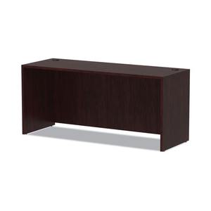 Alera Valencia Serie ALEVA256624MY 65 pulgadas. X 23.6 Pulgadas X 29.5 Pulgadas Organizador de Oficina Tipo Mueble de Pie, Credenza de Madera de Caoba - Product Image 3