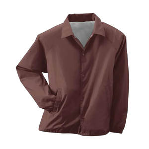 Veste d'entraîneur à logo personnalisé | Coupe-vent léger résistant à l'eau | Streetwear Teamwear | Fourniture d'usine OEM/ODM - Product Image 6