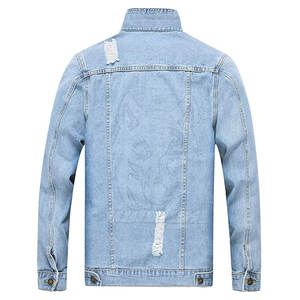 Offre spéciale Veste en jean de qualité supérieure Veste d'hiver chaude Veste en jean confortable pour hommes en vente en ligne - Product Image 2