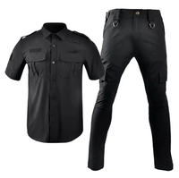Ensemble d'uniformes de travail pour les travailleurs de la construction et les pompiers Costumes de vêtements de travail élégants
