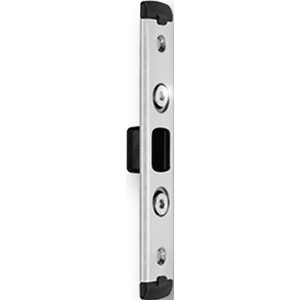 FUHR Stainless Steel 24x5 mm <b>U</b>-Shaped Strike Plate <b>Bolt</b> Latch Left/Right Locking Part for Curtain Poles Tracks & Accessories - Product Image 1