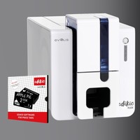 Printer Label Harga Evolis Edikio Flex PVC dengan Thermal Transfer USB/Ethernet 600dpi untuk Ritel Makanan & Perhotelan Tersedia!