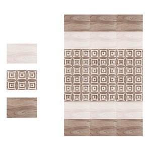 Nouveau modèle rustique couleur grise salle de bain design carreaux muraux en céramique 300x450mm - Product Image 6