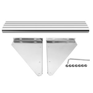 Estante de Pared Comercial de Acero Inoxidable para Lavavajillas 500x500mm - 1505x457mm - de un Solo Nivel - Product Image 6