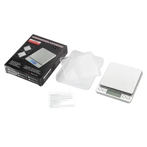 Portable Mini Metal Electronic Digital <b>Kitchen</b> & Jewelry <b>Scale</b> with Precision Gram Measurement Non-Stick & Easy Clean - Product Image 2