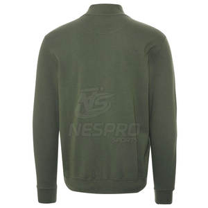 Chaqueta de chándal de invierno para hombre de nuevo estilo con cuello levantado y logotipo frontal personalizado con su propio logotipo transpirable y ecológico - Product Image 2