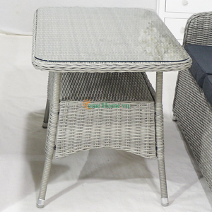 Conjunto de Sofás de Ratán Moderno para Exteriores, Sala de Estar, Comedor, Cocina - Product Image 2