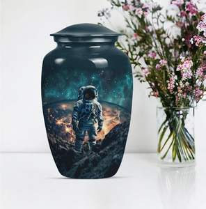 โกศใส่ศพดูมีพื้นที่สำหรับเผาขี้เถ้าของมนุษย์โกศศพสำหรับโกศป่าโกศกำหนดขนาดได้เอง - Product Image 4