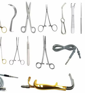 Ensemble d'instruments de chirurgie d'augmentation mammaire approuvé CE Kit d'instruments de chirurgie plastique en acier inoxydable allemand - Product Image 6