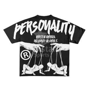 เสื้อยืดคอกลมแขนสั้นสำหรับผู้ชายผ้าฝ้ายเนื้อนุ่มใส่สบายพิมพ์ลายแฟชั่นแบบลำลอง - Product Image 5