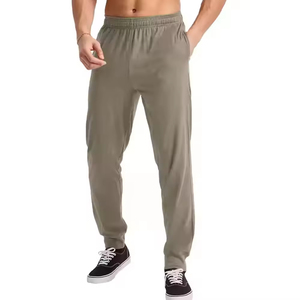 Pantalons pour hommes de grande taille avec logo personnalisé, pour usage extérieur, vêtements de sport personnalisés, pantalons de survêtement lavés pour hommes, fabriqués au Pakistan - Product Image 1
