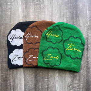 Bonnet tricoté unisexe haut de gamme, chaud, respirant et imperméable pour l'hiver et l'automne, fabriqué professionnellement, faible MOQ, haute qualité - Product Image 4