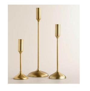 Bougeoir moderne en métal de luxe Décoration de maison élégante Styliste Lightning Design pour mariage Noël Tous les jours Occasions spéciales - Product Image 2