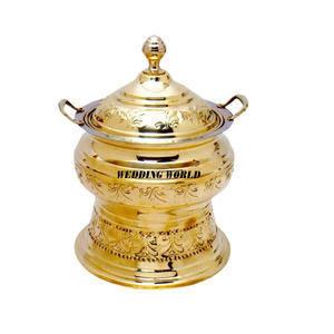 Metal Food Warmer High Quality Handmade Designer Casserole Classic Stylish Luxury New Metal Food Warmer - Product Image 2