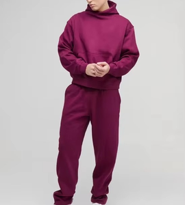 Pull à capuche avec poche kangourou pour hommes, vêtements de sport pour hommes, vêtements de sport pour l'extérieur, vêtements de sport décontractés, survêtements pour hommes, coupe ample, prix abordable pour hommes - Product Image 3