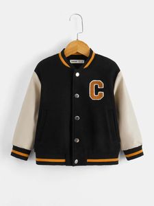 Varsity <b>Jackets</b> in multi Color With Customized Embroidery Winter Wear <b>Boys</b> Children <b>Jackets</b> - Product Image 3