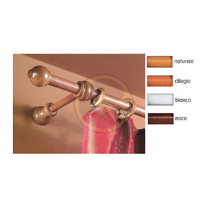 Bastone A Strappo D 23 mm Ciliegio 160 cm con Supporto - Product Image 1