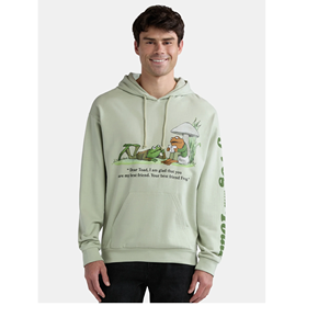 OEM conception de logo personnalisé hommes coupe régulière 100% coton polaire pull à capuche couleur noire pour l'hiver graphiques personnalisés imprimés BD - Product Image 5