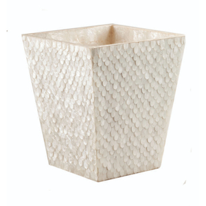Cubo de basura compacto con tapa abatible de metal con acabado liso adecuado para escritorio de oficina, dormitorio o baño, pequeño contenedor de basura duradero - Product Image 6