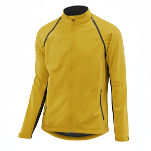 Veste de Cyclisme et de Ski Premium pour Hommes Prix de Vente en Gros OEM Logo Personnalisé Imperméable Veste Softshell d'Hiver pour l'Extérieur - Product Image 4