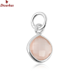 Venta al por mayor 925 plata esterlina estilo clásico labradorita piedras preciosas bisel colgantes enlace cadena collares para regalo de boda joyería - Product Image 6