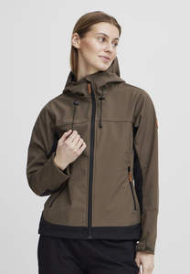 Vêtements d'extérieur softshell légers et confortables pour femmes, avec option de logo personnalisé, pour un style de vie en plein air, les voyages et le quotidien. - Product Image 2