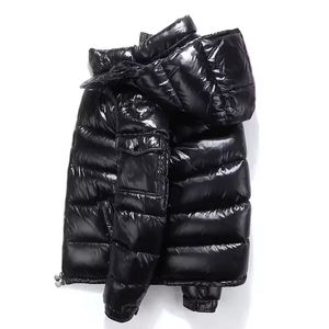Customized High Quality New Black Bubble Windproof Waterproof <b>Winter</b> Puffer <b>Jacket</b> Down <b>Jacket</b> for <b>Man</b> - Product Image 3