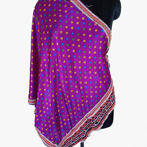 Banjara rabari ผ้าคลุมไหล่, ผ้าคลุมไหล่พิมพ์ลายขนแกะขนแกะ rabari - Product Image 1