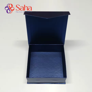 Customized Logo Flap Open Rigid Folding Magnetic Box Handmade Personal Care Fashion Jewelry Kraft <b>Paper</b> Board Recyclable Offset - Product Image 3