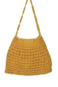 Latest Classic Handcrafted Macrame Bohemian Beautiful Hand-knotted Trendy Tote <b>Bag</b> Custom <b>Knitting</b> for Women and Ladies <b>Bag</b> - Product Image 2