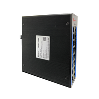 Switch Ethernet industriel non géré Xallcom 16 ports Gigabit, capacité 52 Gbit/s, transmission 10/100/1000 Mbps, table MAC 8K
