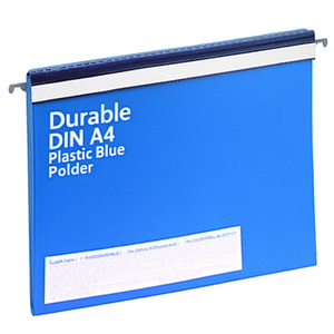แฟ้มพลาสติกสีน้ำเงิน DIN A4 ทนทานสำหรับเอกสารส่วนตัว - Product Image 2