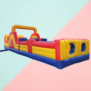 2023 new inflatable military obstacle course cheap 272m inflatable obstacle course extreme inflatable 5k