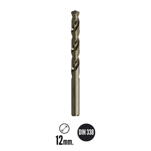 Broca Cilindrica Wolfpack in Cobalto HSS 12,00 mm. Blister 1 Unità. - Product Image 2