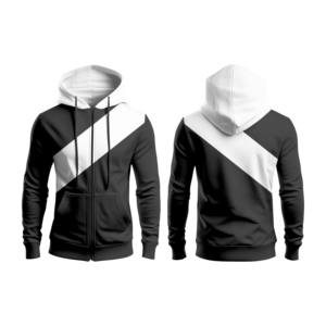 Sweat à capuche unisexe pour homme, nouvelle collection, pull épais, taille US, 80% coton, 20% polyester, tissé, respirant, séchage rapide, teinture unie - Product Image 4