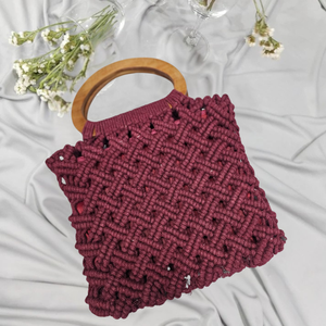 Bolso de ganchillo hecho a mano con estilo bolsas ecológicas de moda proveedores exportadores de India - Product Image 1