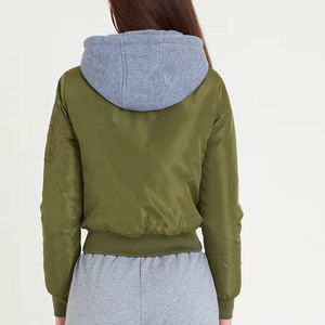 Chaqueta Acolchada de Mujer, Nueva, a la Moda, en Grandes Cantidades, con Cierre, Estampado, Impermeable, Resistente al Viento, de Alta Calidad, al por Mayor - Product Image 6