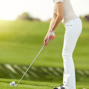 Guante de golf con panel de malla ventilada para transpirabilidad Guante de golf ergonómico con palma antideslizante Guante de golf de tacto suave - Product Image 6