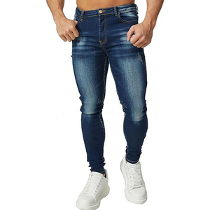 กางเกงยีนส์ทรงตรงผู้ชาย ราคาส่งถูกมาก คุณภาพสูง โลโก้สั่งทำได้ ผ้าฝ้าย 100% เป็นมิตรกับสิ่งแวดล้อม หนานุ่ม แฟชั่นทันสมัย - Product Image 6